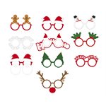 Party Glasses Xmas