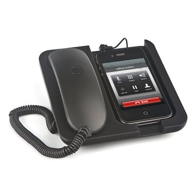 Pronto Phone Holder / Speakers-Black
