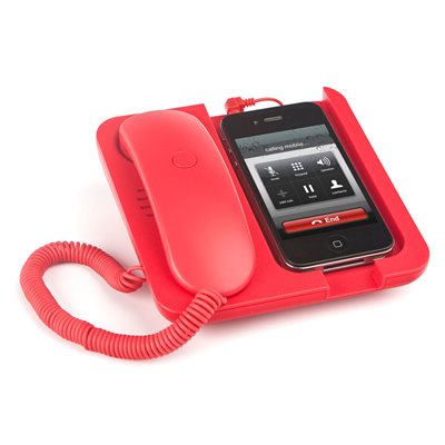 Pronto Phone Holder / Speaker-Red