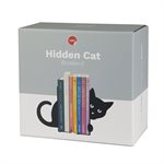 Serre-livres Chat Cachée