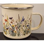 Tasse en émail Alfresco-Fleurs Sauvages