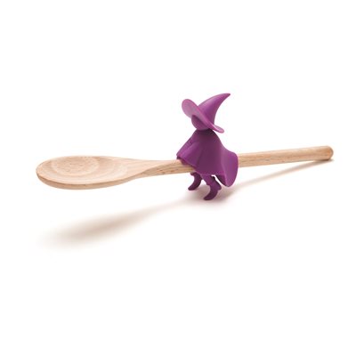 Agatha Spoon holder & steam releaser-Purple