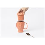 Taiyaki Tea Infuser Mug- Orange