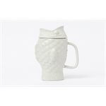 Taiyaki Tea Infuser Mug- Cream