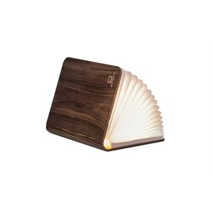 Mini Smart Book Light - Walnut