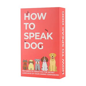 Jeu How to speak dog Cards(Anglais) 