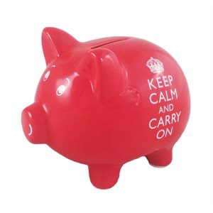 Keep Calm Piggy Bank