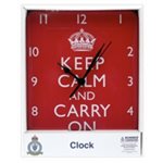 Horloge Keep Calm