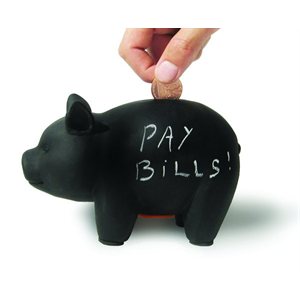 Perry the Capitalist Pig Bank