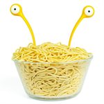 Pasta Monsters Salad Servers-Yellow