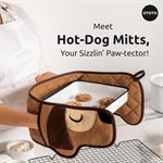 Hot Dog Oven Mitts