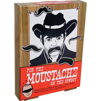 Pin the Moustache on the Cowboy