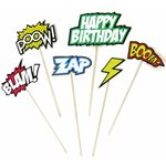 Comic Cake toppers 