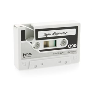 Grey Cassette Tape Dispenser