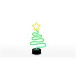 Neon Christmas Tree Light