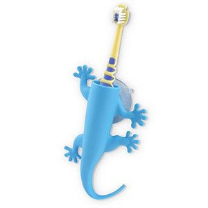 Larry the Lizard Toothbrush Holder-Blue