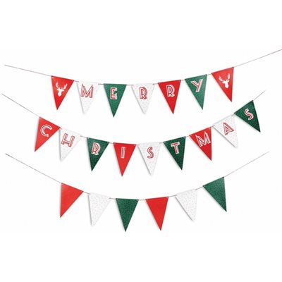 Chirstmas Party Flags