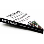 Holographic Party Flags