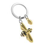 Keychain-Bee and Honey