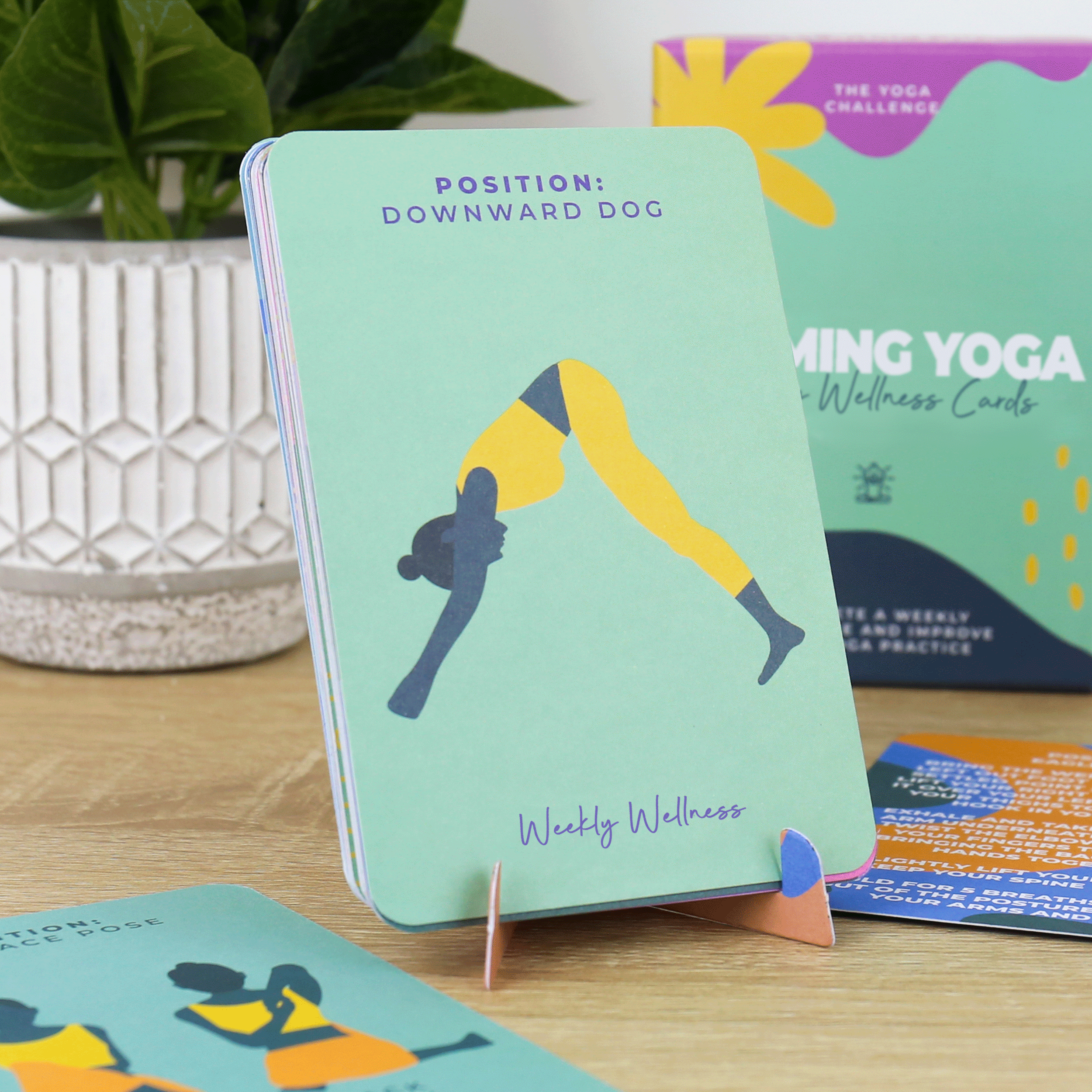 Weekly Wellness Cards - Yoga