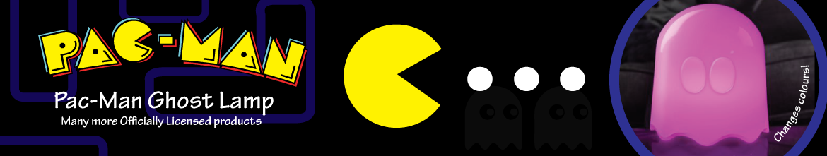 Officially Licensed Pac-Man products. Get them now!