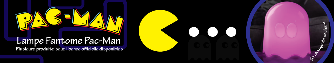 Lampe fantôme Pac-Man